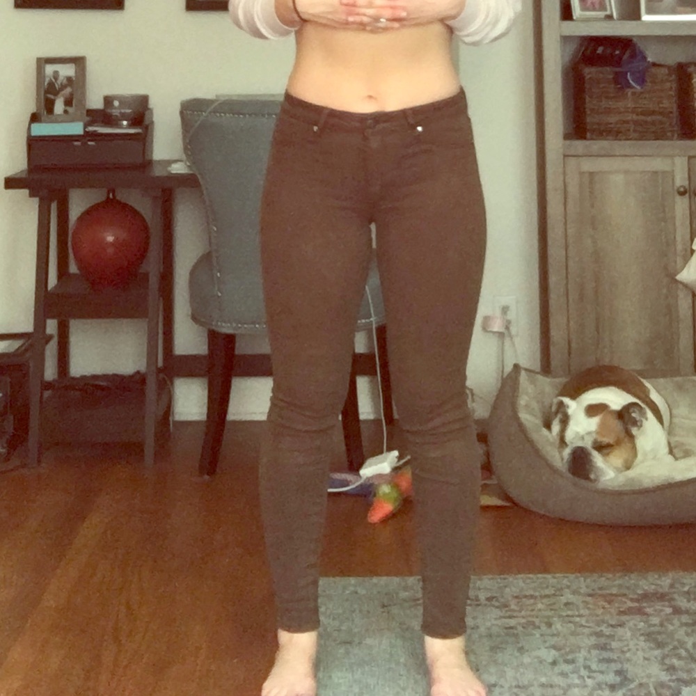 Tractr mid rise skinny jeans